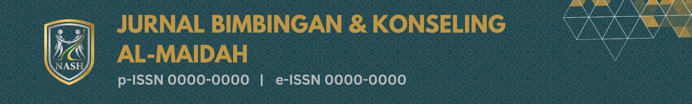 Al-Maidah Journal of Guidance and Counseling