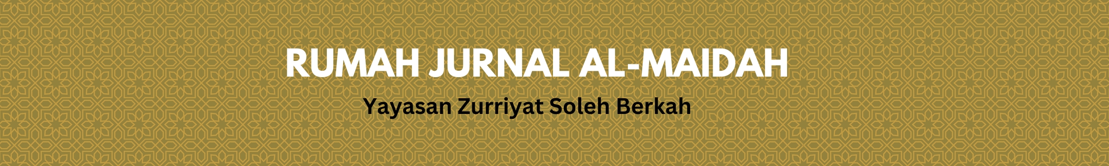 Jurnal Al-Maidah
